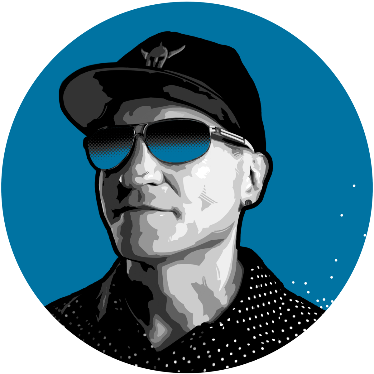 Graphic portrait of Lance LaSpina